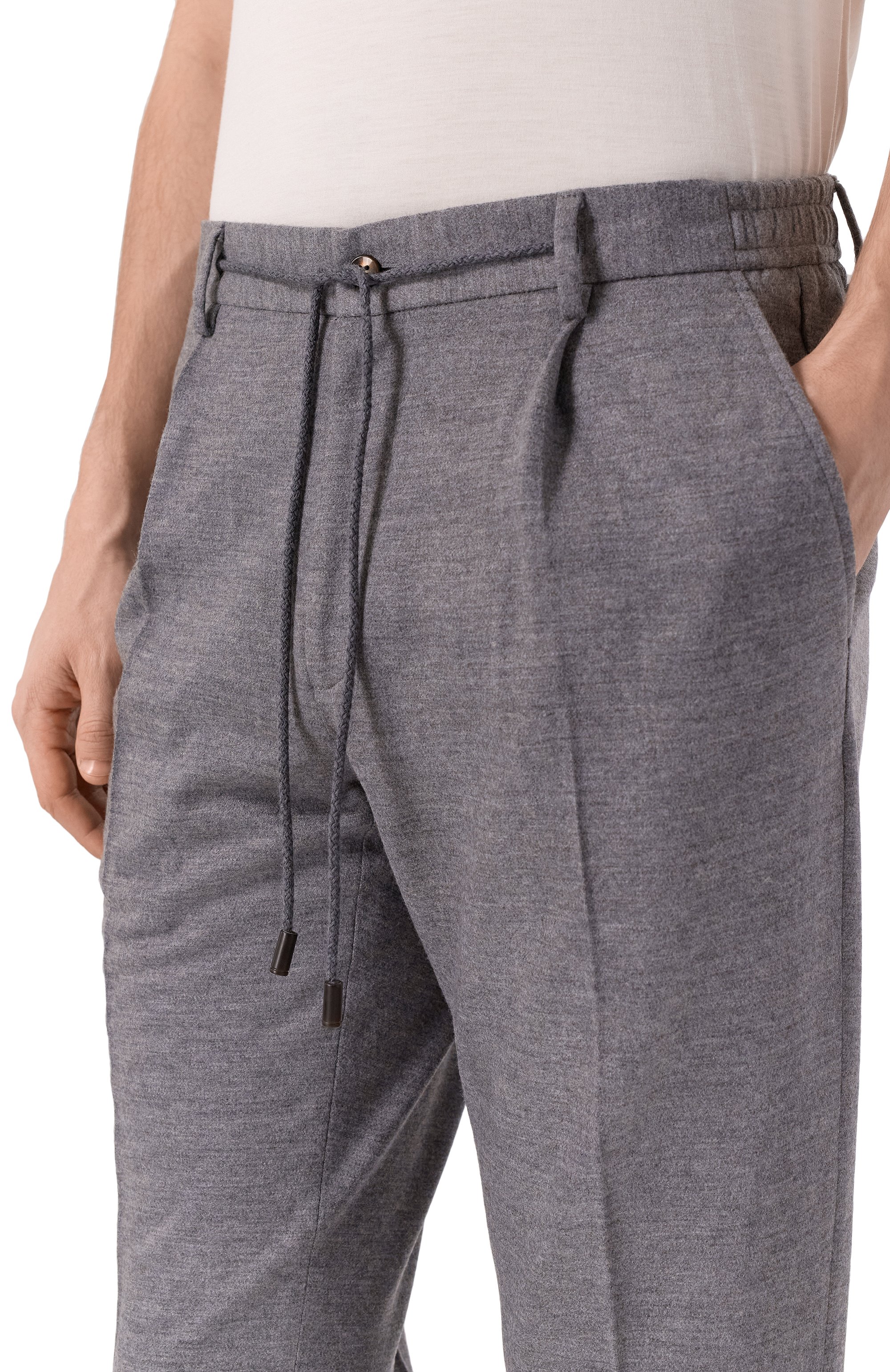 Шерстяные брюки L.B.M. 1911, арт. 8125/55710, фото 5