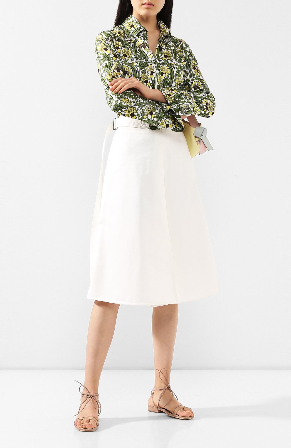 Замшевые сандалии SERGIO ROSSI, арт. A88410-MAFM46, фото 2