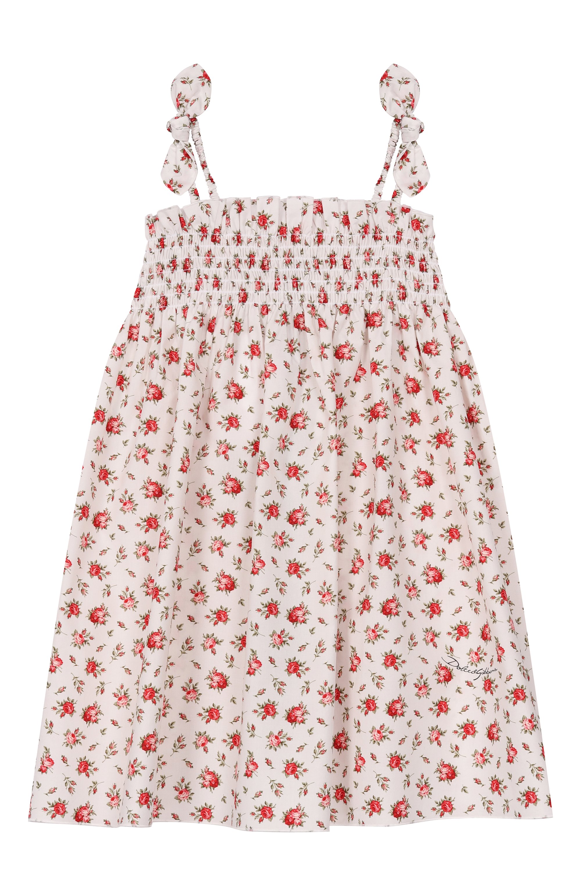 Хлопковый сарафан DOLCE & GABBANA, арт. L54DE0/HS5UB_001, фото 1