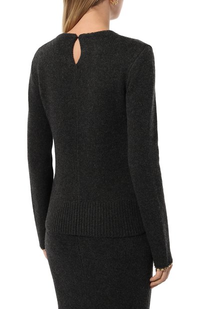 Свитер из шерсти и кашемира TOTEME, арт. 241-WRT1015-YA0004, фото 4