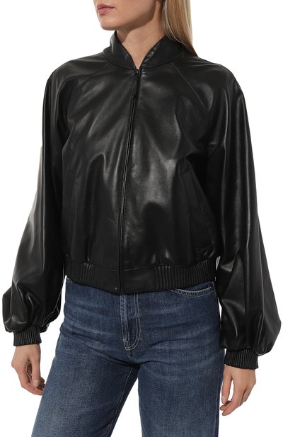 Кожаный бомбер YANINA, арт. 0-2594, фото 3