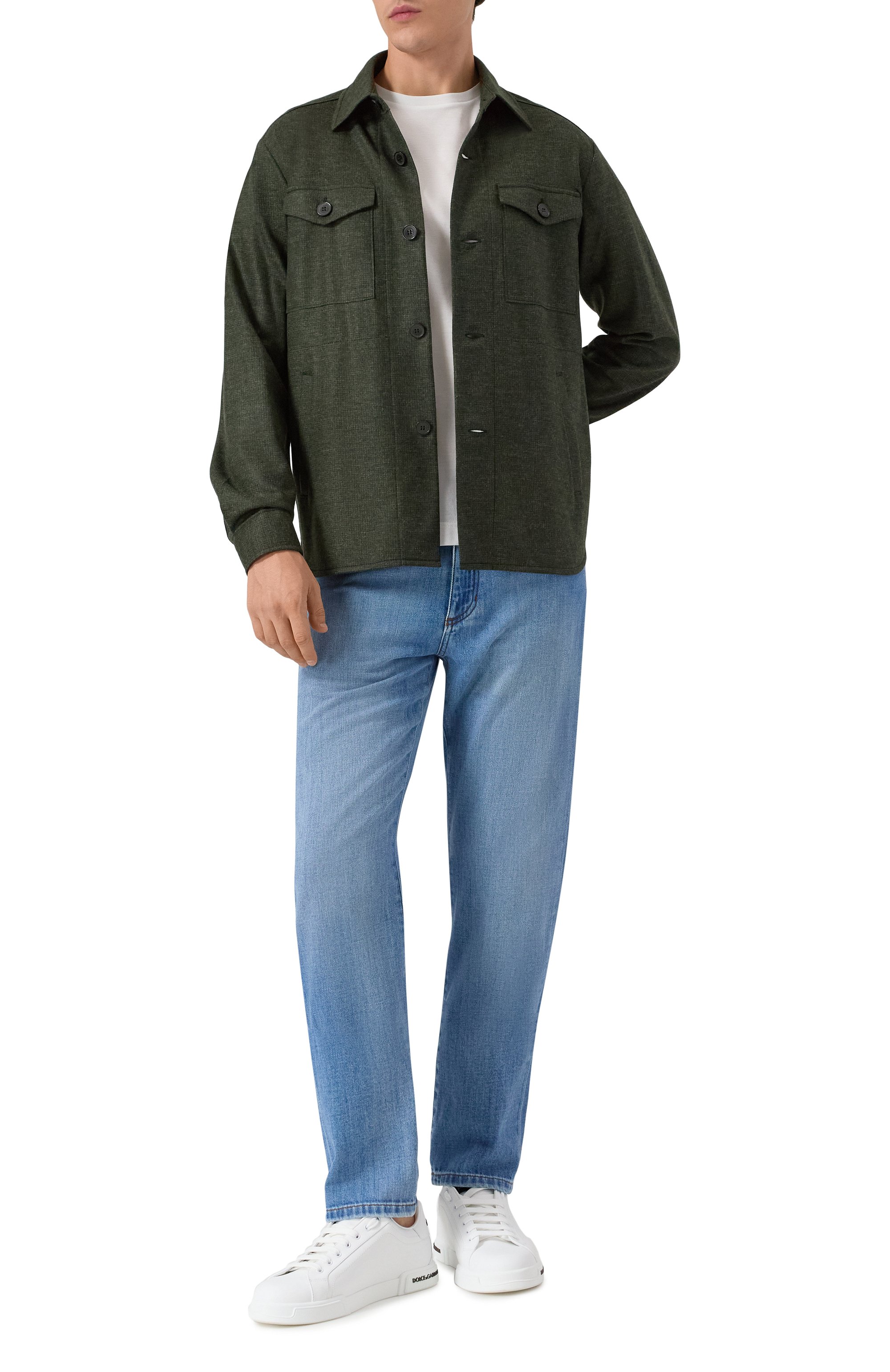 Шерстяная куртка-рубашка HARRIS WHARF LONDON, арт. CH9320MVA, фото 2