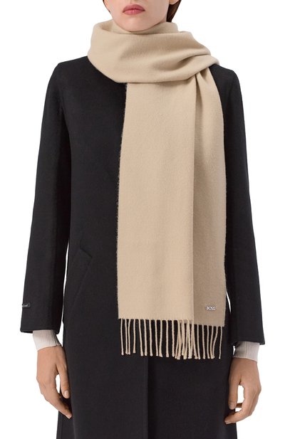 Шерстяной шарф BOSS, арт. 50517216, фото 2