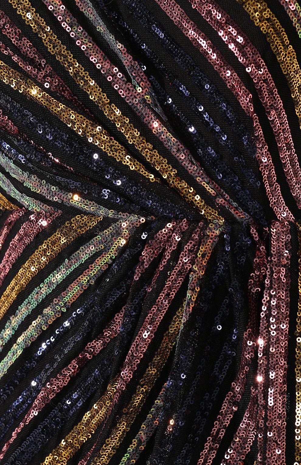 Платье с пайетками SELF-PORTRAIT разноцветного цвета по цене 29950 руб., арт. RS20-061S, фото 5 Платье с пайетками SELF-PORTRAIT, арт. RS20-061S, фото 5