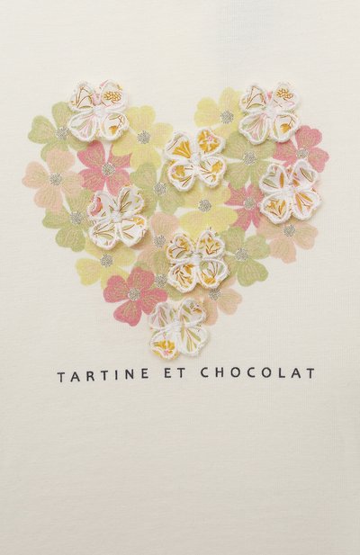 Хлопковая футболка TARTINE ET CHOCOLAT, арт. TY10011/6M-12M, фото 3