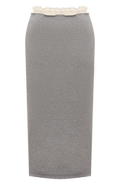 Женская хлопковая юбка JIL SANDER, арт. J40FV0105/JTN357