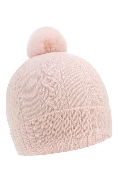 Кашемировая шапка с меховым помпоном LORO PIANA, арт. FAI7330, фото 1