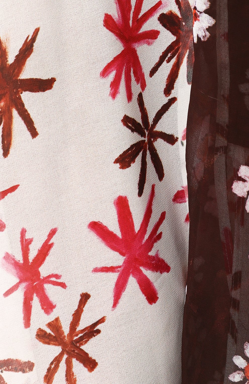 Приталенное шелковое платье-миди с принтом TATA NAKA разноцветного цвета по цене 99300 руб., арт. TN20009/PRINT GE0RGETTE, фото 5 Приталенное шелковое платье-миди с принтом TATA NAKA, арт. TN20009/PRINT GE0RGETTE, фото 5