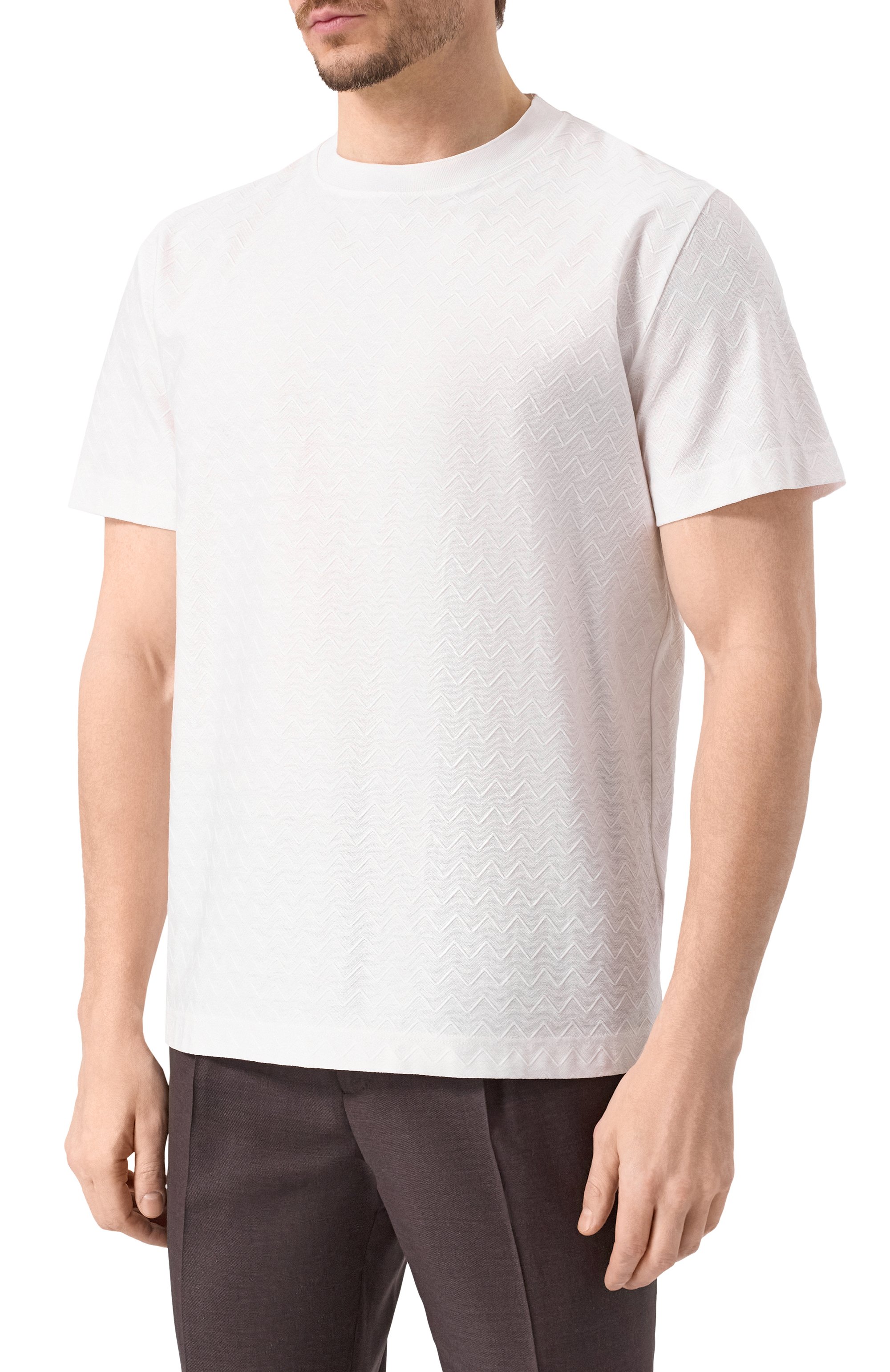 Хлопковая футболка MISSONI, арт. US25SL09/BJ00LJ, фото 3