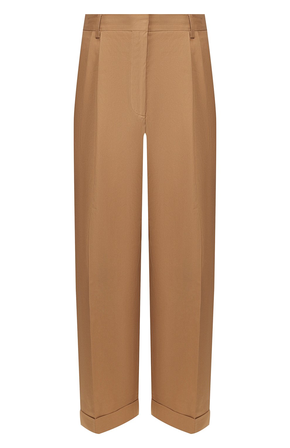 Хлопковые брюки DRIES VAN NOTEN бежевого цвета по цене 52750 руб., арт. 201-10922-9022, фото 1 Хлопковые брюки DRIES VAN NOTEN, арт. 201-10922-9022, фото 1