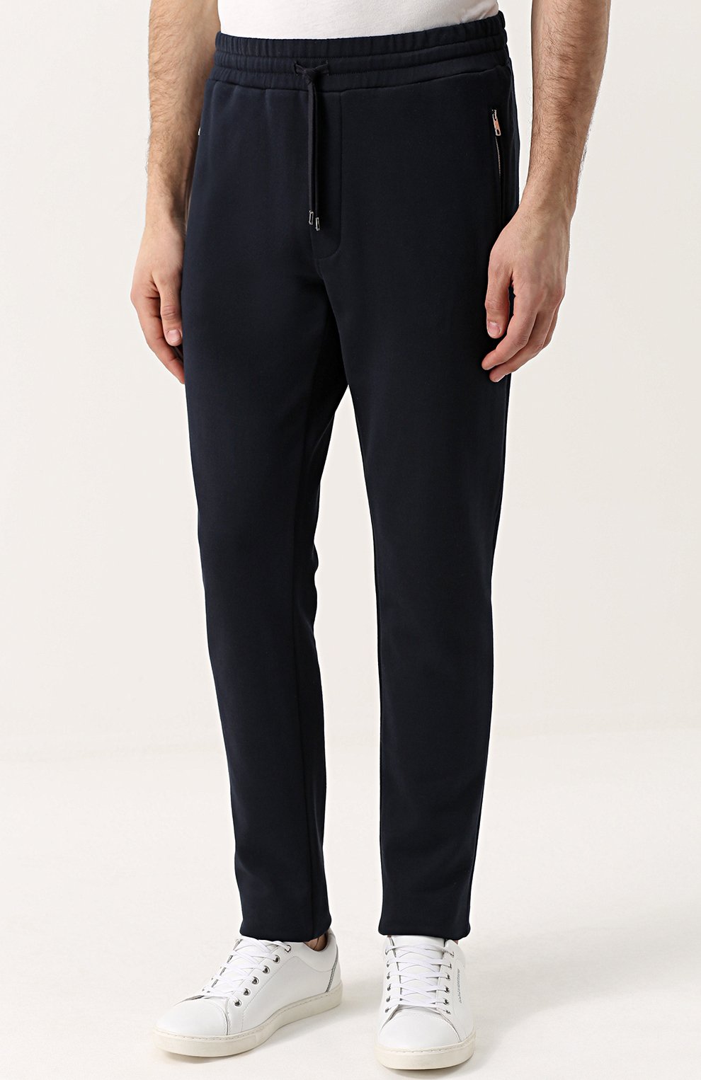 Хлопковые джоггеры с карманами DOLCE & GABBANA, арт. 0101/G4ZCAT/G7JYX, фото 3
