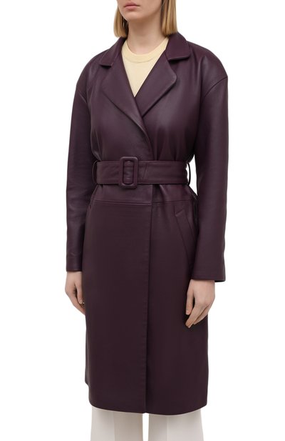 Кожаный плащ MASLOV, арт. SM213, фото 3