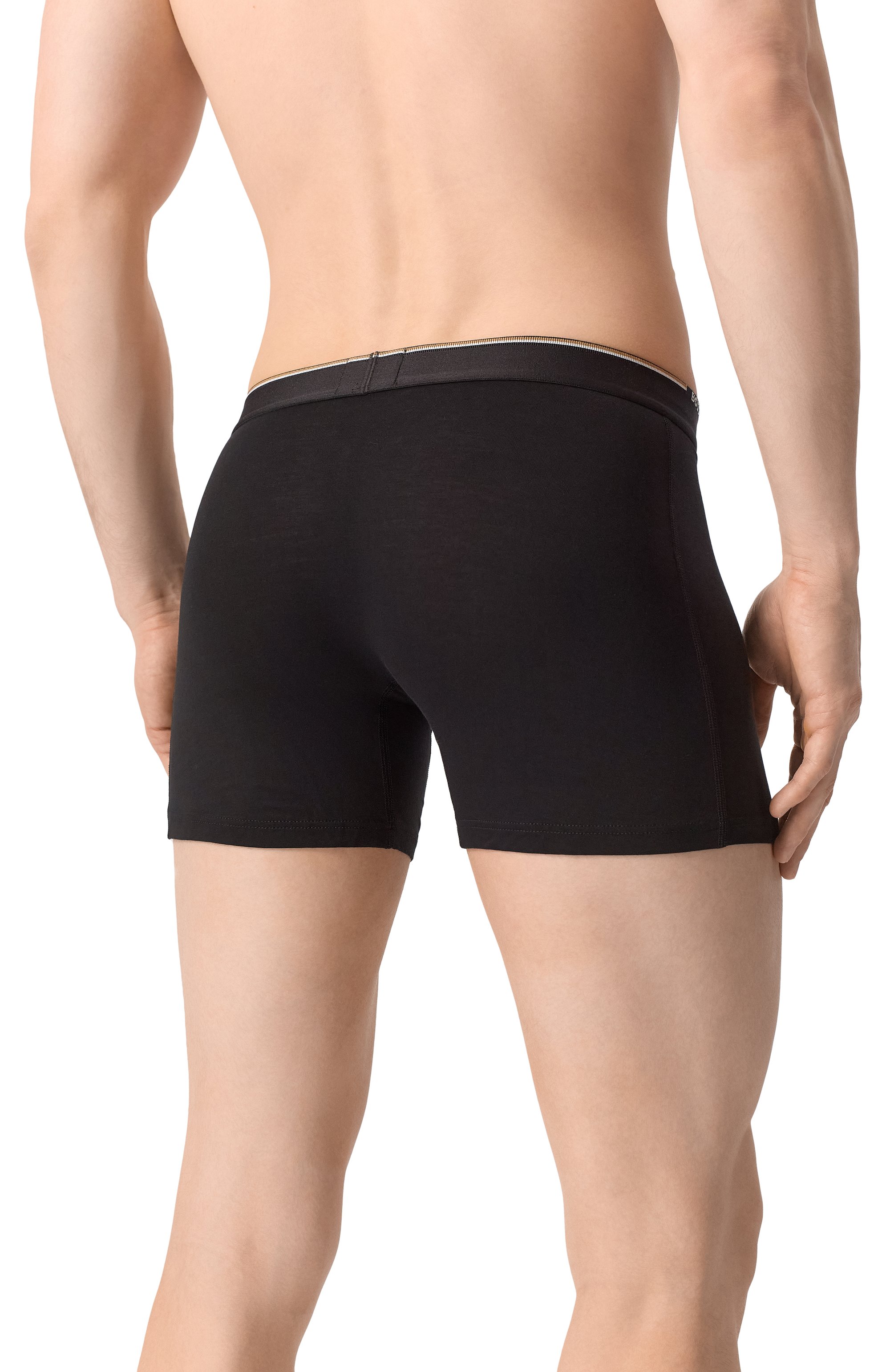 Комплект из трех боксеров BOSS разноцветного цвета по цене 7475 руб., арт. 50534503, фото 7 Комплект из трех боксеров BOSS, арт. 50534503, фото 7