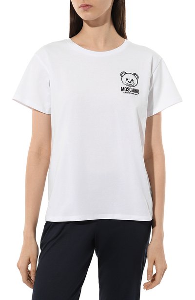Хлопковая футболка MOSCHINO, арт. A0703/4406, фото 3
