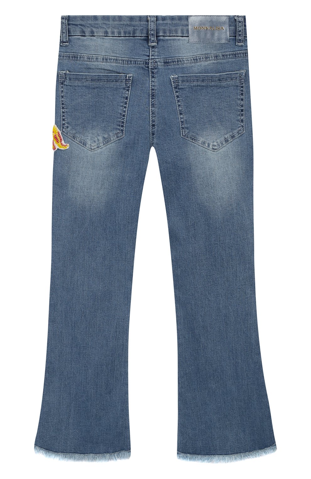 Джинсы с вышивкой MONNALISA, арт. 193417RH, фото 2