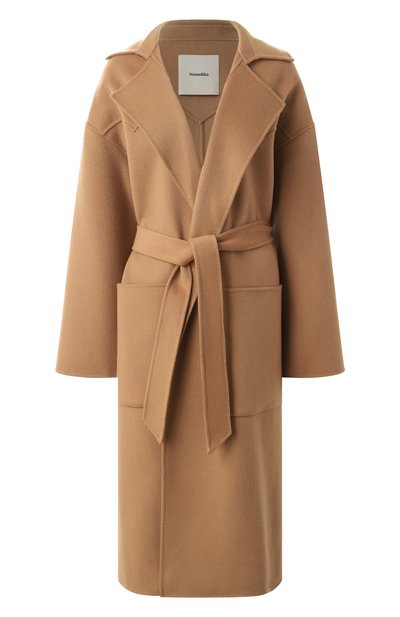 Женское пальто из шерсти и шелка NANUSHKA, арт. NW20CR0W00874
