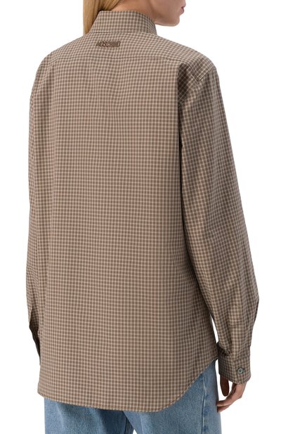 Хлопковая рубашка MOSCHINO, арт. A0227/5548, фото 4