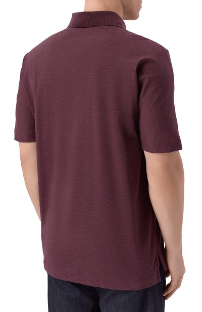 Поло из лиоцелла и хлопка BOSS, арт. 50548972, фото 4