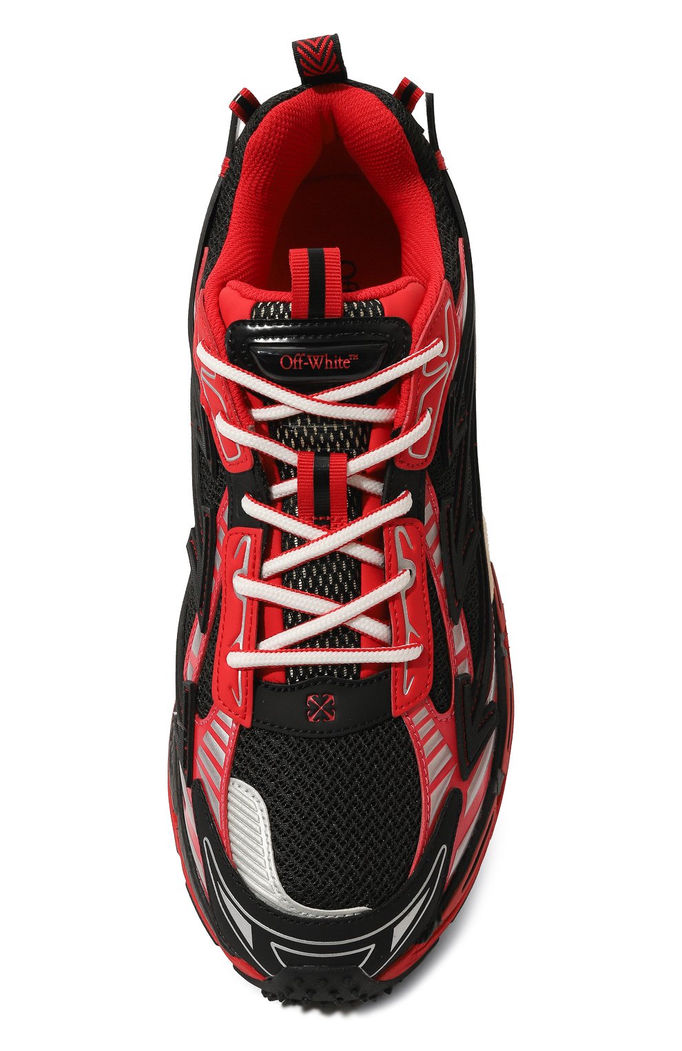 Комбинированные кроссовки be right back OFF-WHITE, арт. 0MIA295W24FAB001, фото 6