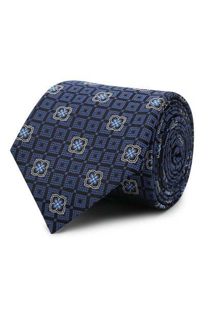 Мужской шелковый галстук CANALI, арт. 18/HJ03083
