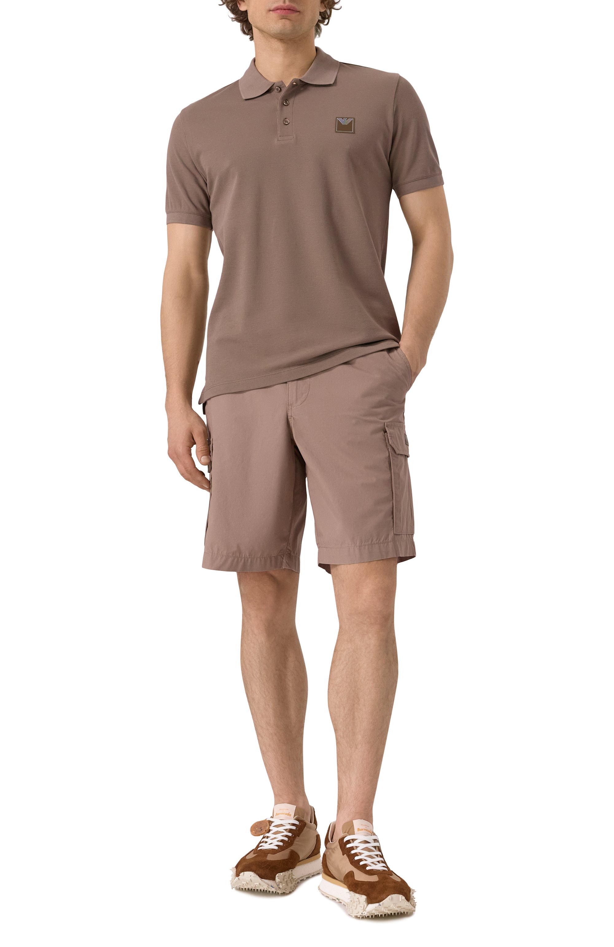 Хлопковое поло EMPORIO ARMANI, арт. EM000571/AF12336, фото 2