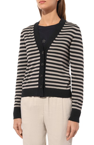 Кардиган из шерсти и шелка LORENA ANTONIAZZI, арт. A24112CM13C/2862, фото 3