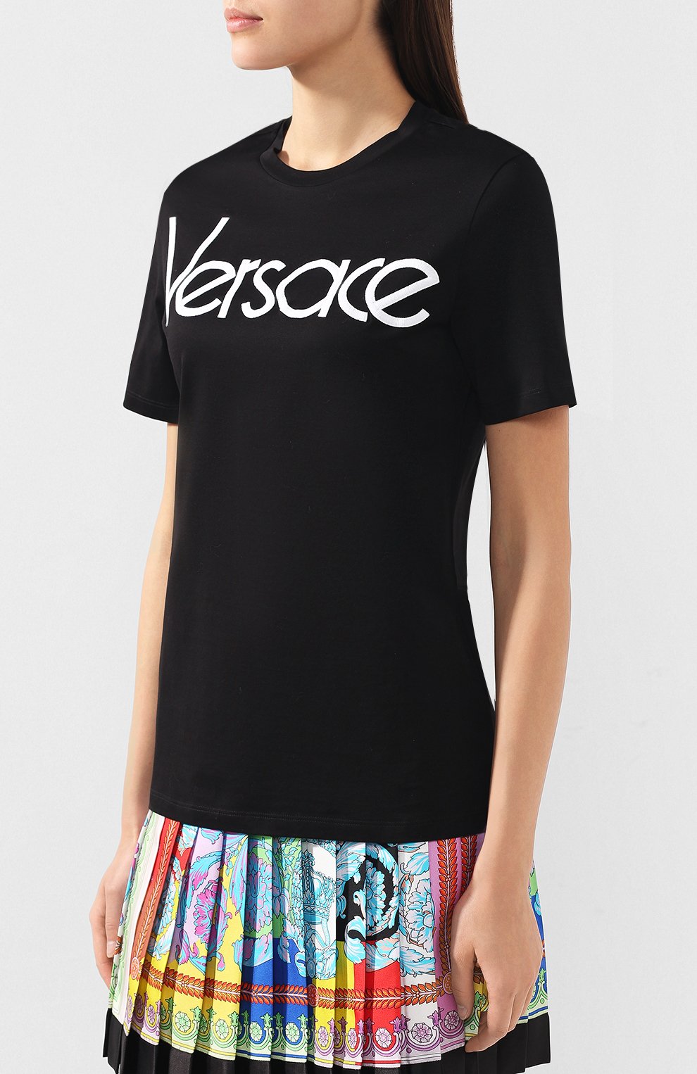 Хлопковая футболка VERSACE, арт. A83047/A201952, фото 3