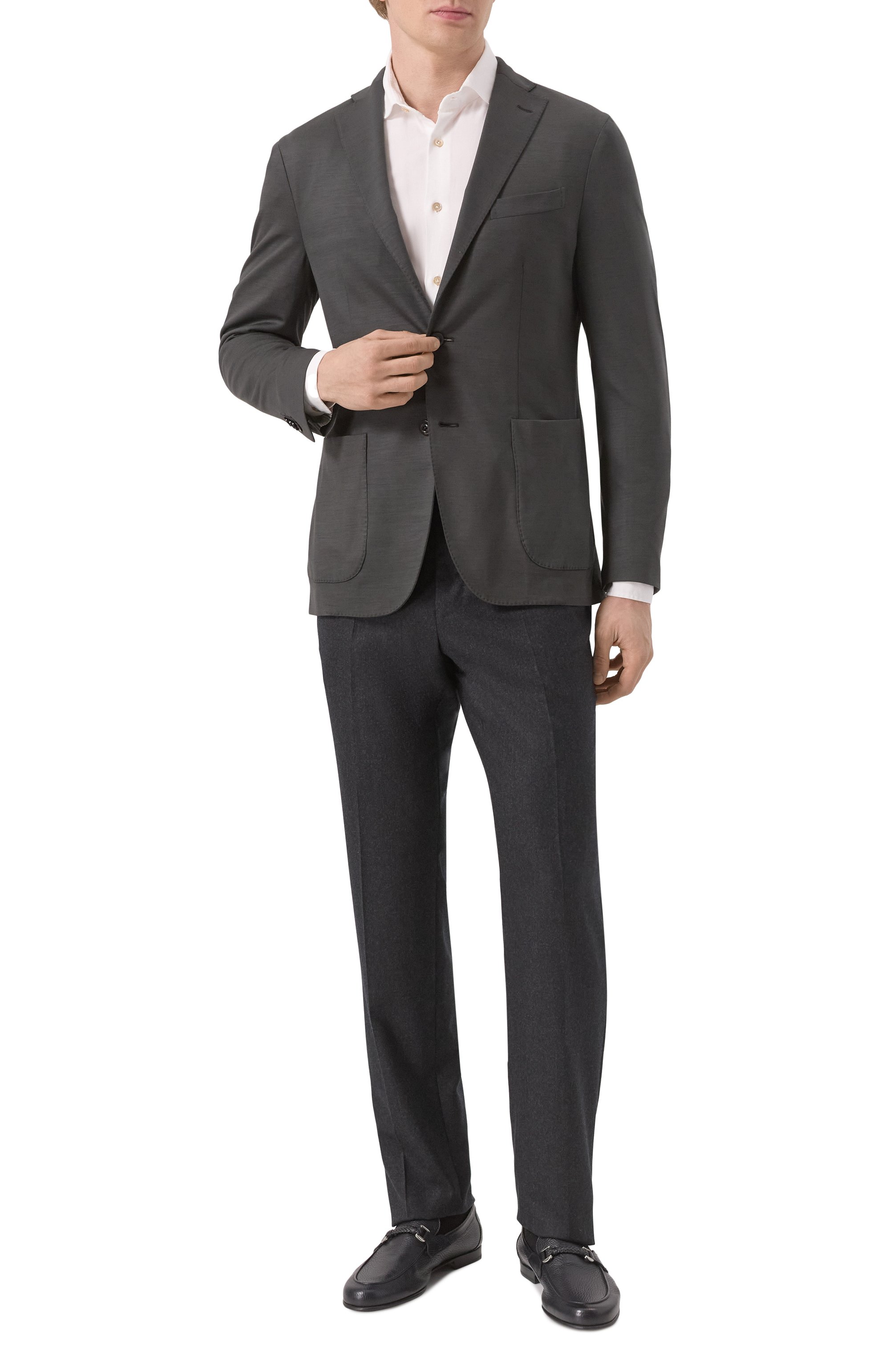 Шерстяной пиджак BOGLIOLI, арт. N1302E/SB4701, фото 2