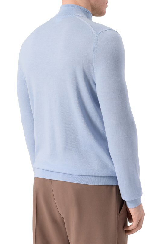 Шерстяной джемпер Bogner 88529785 Голубой  88529785 Фото 4