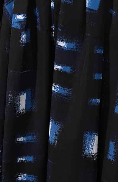 Хлопковое платье ALEXANDER MCQUEEN синего цвета по цене 263500 руб., арт. 585995/QCAAA, фото 5 Хлопковое платье ALEXANDER MCQUEEN, арт. 585995/QCAAA, фото 5
