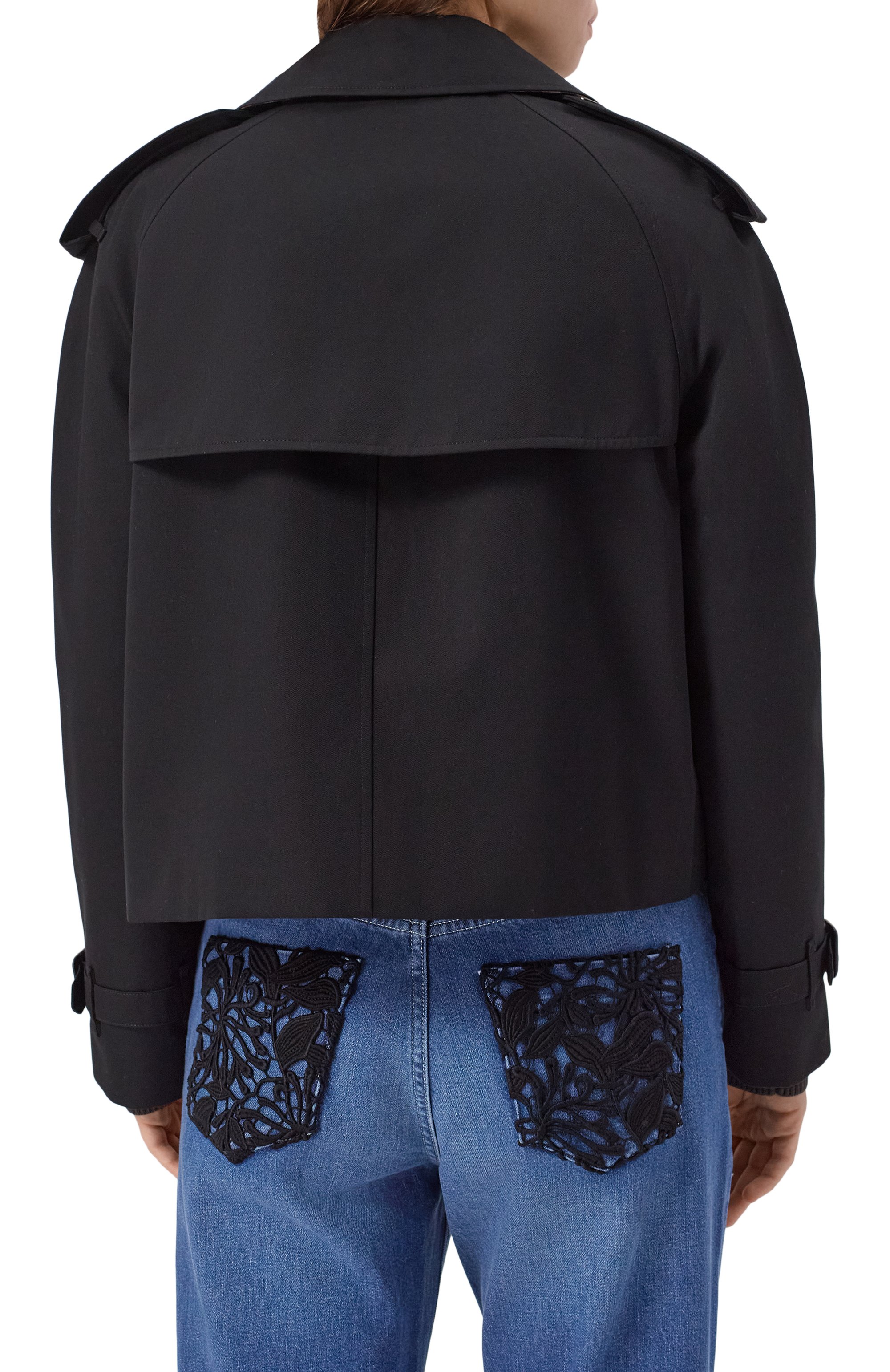 Хлопковый тренч BURBERRY, арт. 8072849, фото 4