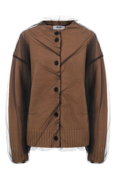 Женский шерстяной кардиган MSGM, арт. 3942MDM202/257988