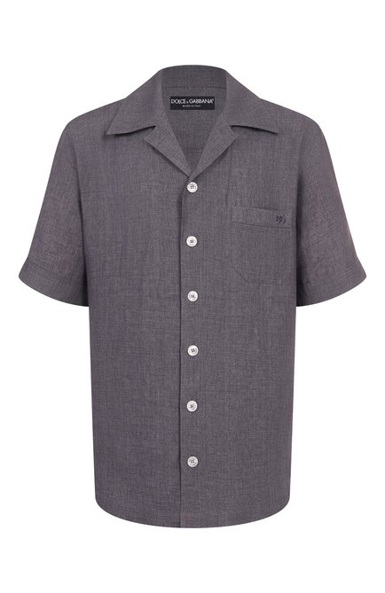Мужская льняная рубашка DOLCE & GABBANA, арт. G5JH9Z/FU4L5