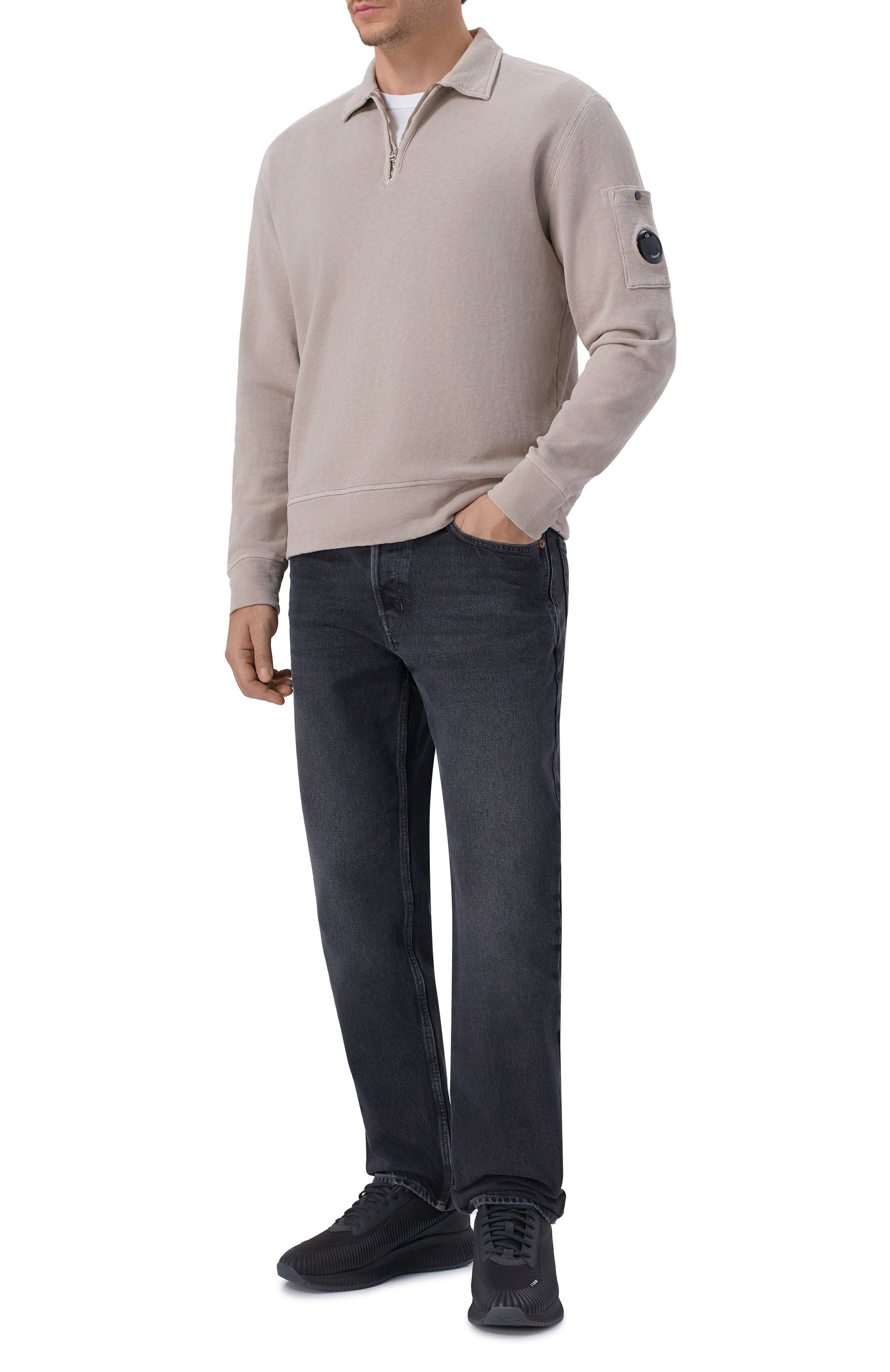 Хлопковое поло C.P. COMPANY, арт. 20CMSS208A/1103370, фото 2