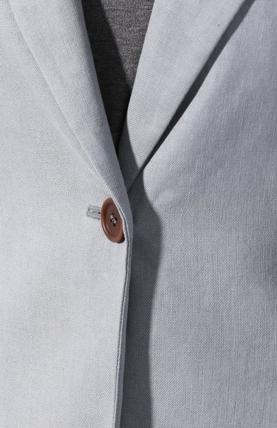Жакет из смеси льна и хлопка BRUNELLO CUCINELLI, арт. MF5918985, фото 5