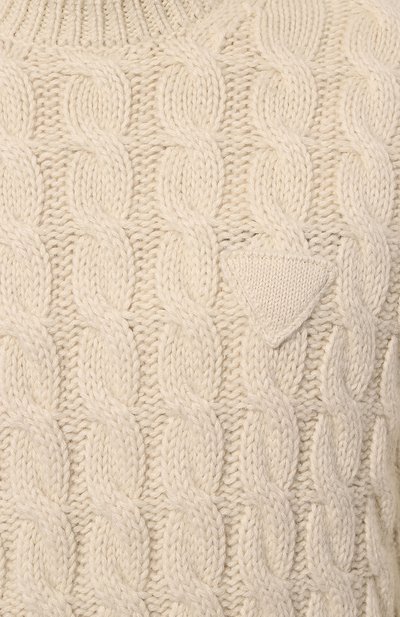 Свитер из шерсти альпака PRADA, арт. UMB343-10HZ-F0009-212, фото 5