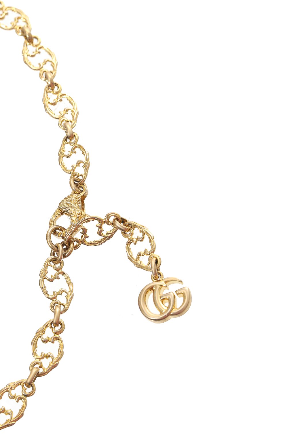 Колье GUCCI золотого цвета по цене 122400 руб., арт. 543092 I8766, фото 4 Колье GUCCI, арт. 543092 I8766, фото 4