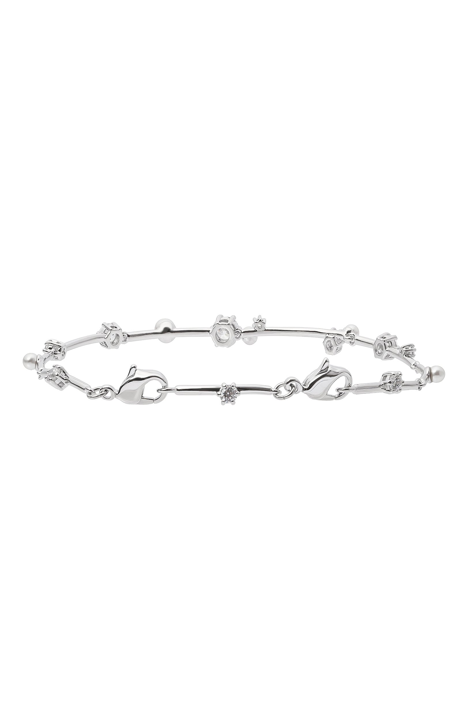 Браслет constella SWAROVSKI серебряного цвета по цене 24500 руб., арт. 5707511, фото 3 Браслет constella SWAROVSKI, арт. 5707511, фото 3