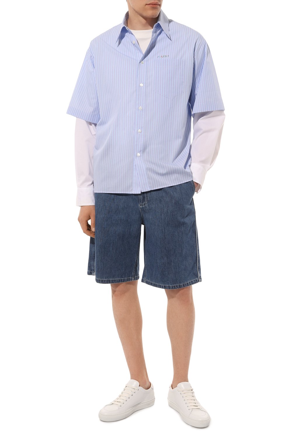 Джинсовые шорты MARNI, арт. PUJU0070I0/USCV22, фото 2