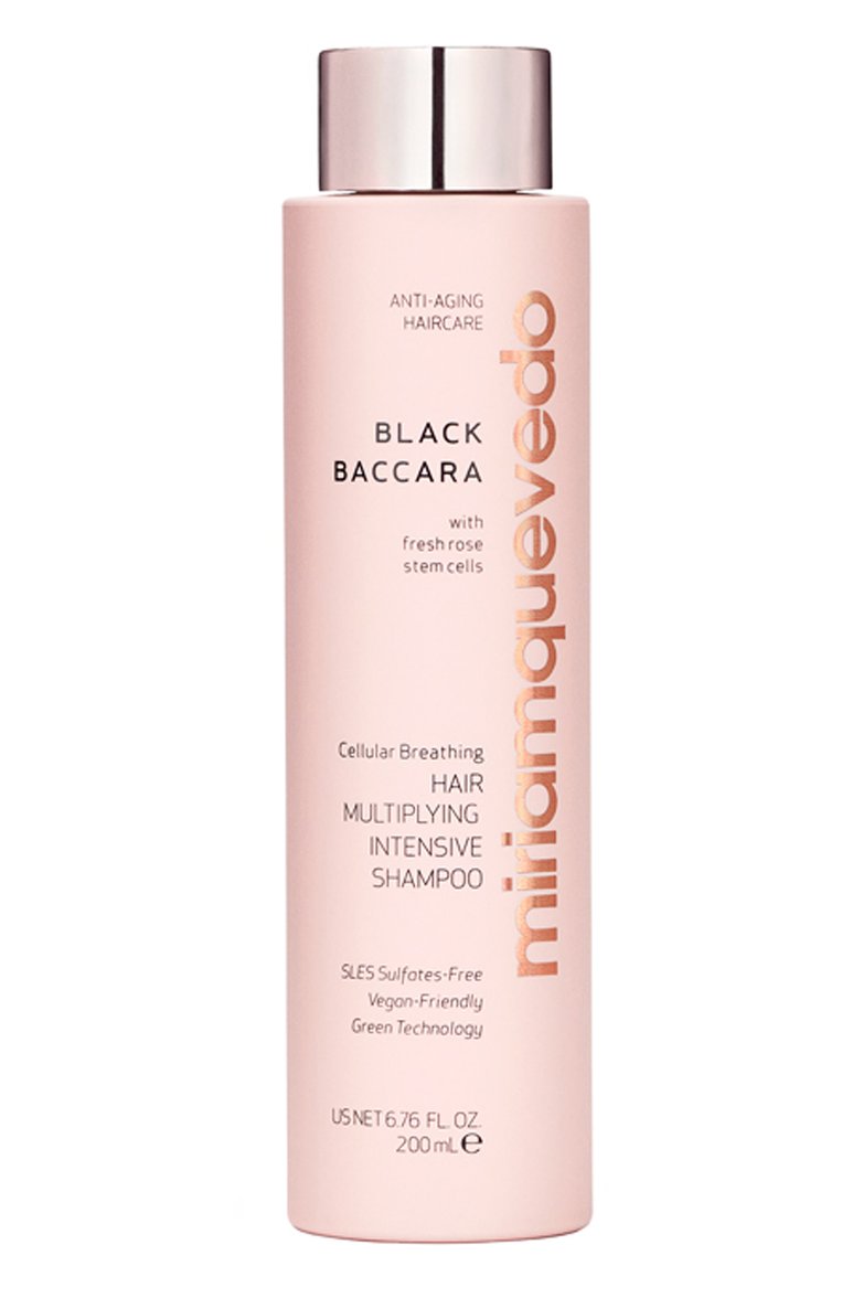 Шампунь black baccara (200ml) MIRIAMQUEVEDO бесцветного цвета, арт. 187 | Фото 1 (Региональные ограничения белый список (Axapta Mercury): Не проставлено; Нос: Не проставлено; Назначение: Для волос; Тип продукта: Шампуни)