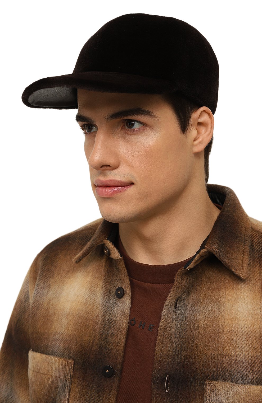 Меховая бейсболка из норки VICTORIA KUSENKOVA, арт. 380210004001, фото 2