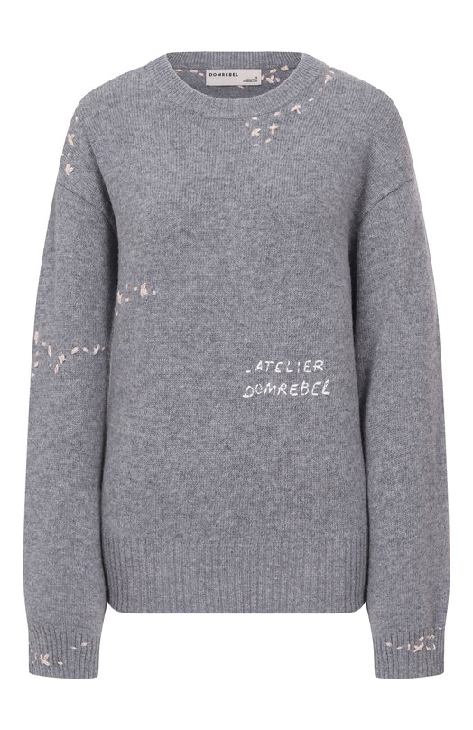 Свитер DOMREBEL 0FFICE KNIT CREWNECK Серый 0FFICE KNIT CREWNECK