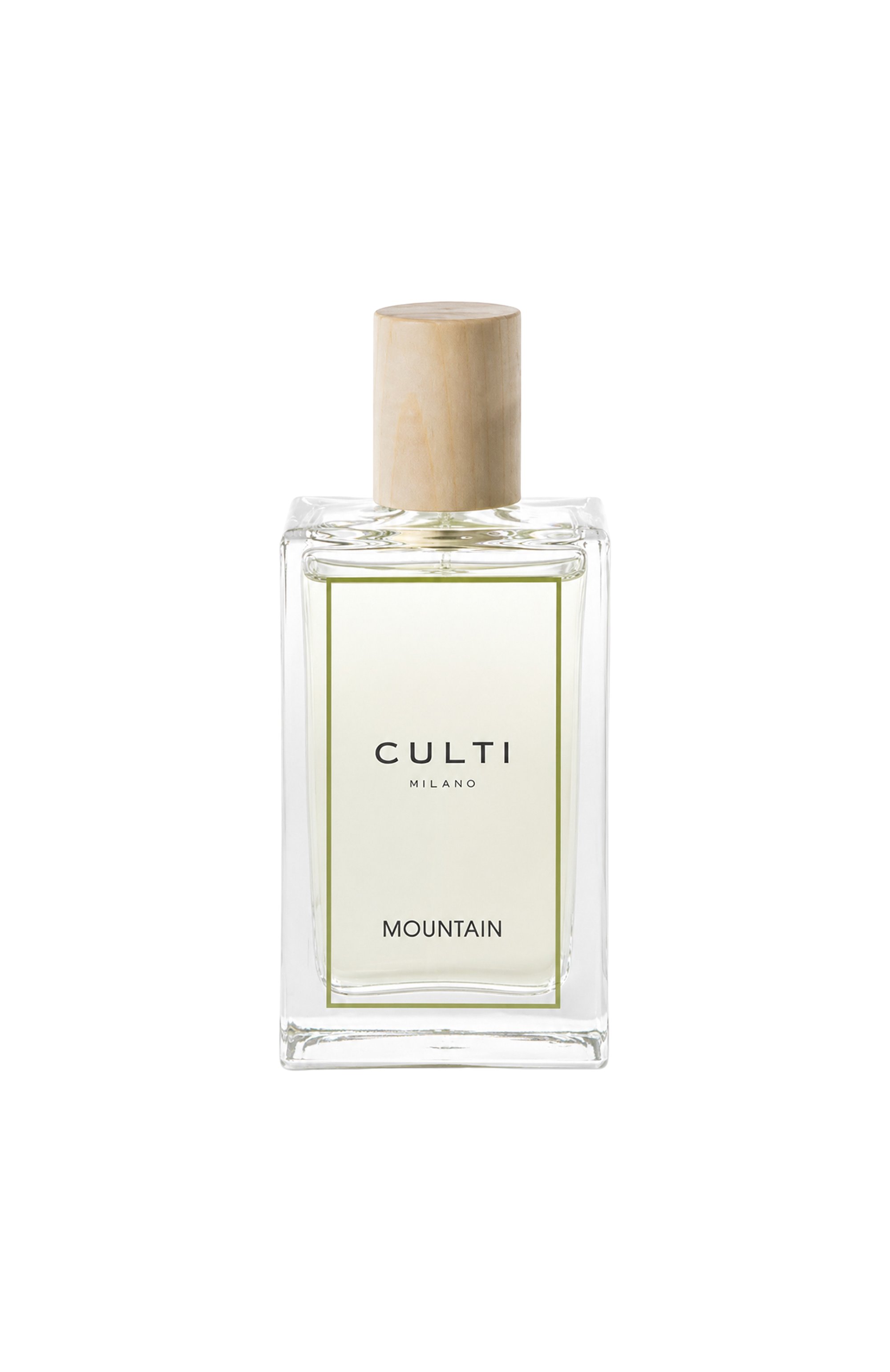 Спрей для дома mountain (100ml) CULTI MILANO бесцветного цвета по цене 7680 руб., арт. 8055965597753, фото 1 Спрей для дома mountain (100ml) CULTI MILANO, арт. 8055965597753, фото 1