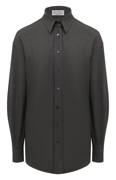 Женская шерстяная рубашка BRUNELLO CUCINELLI, арт. M0W07MK916
