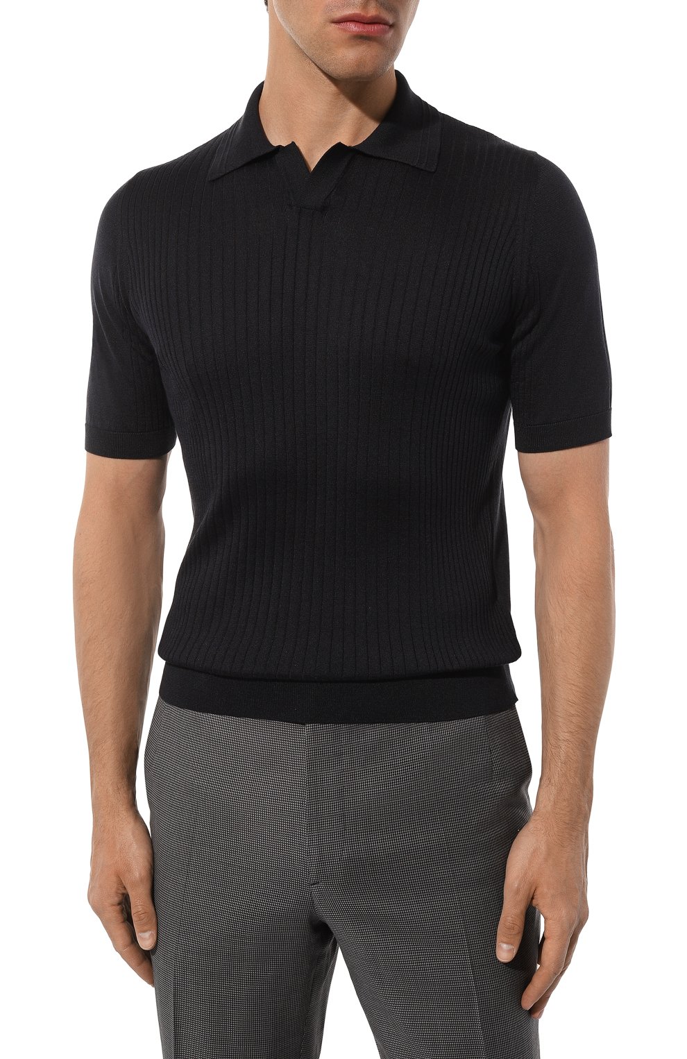 Шелковое поло ZILLI, арт. KVNSP2M0640VST000, фото 3