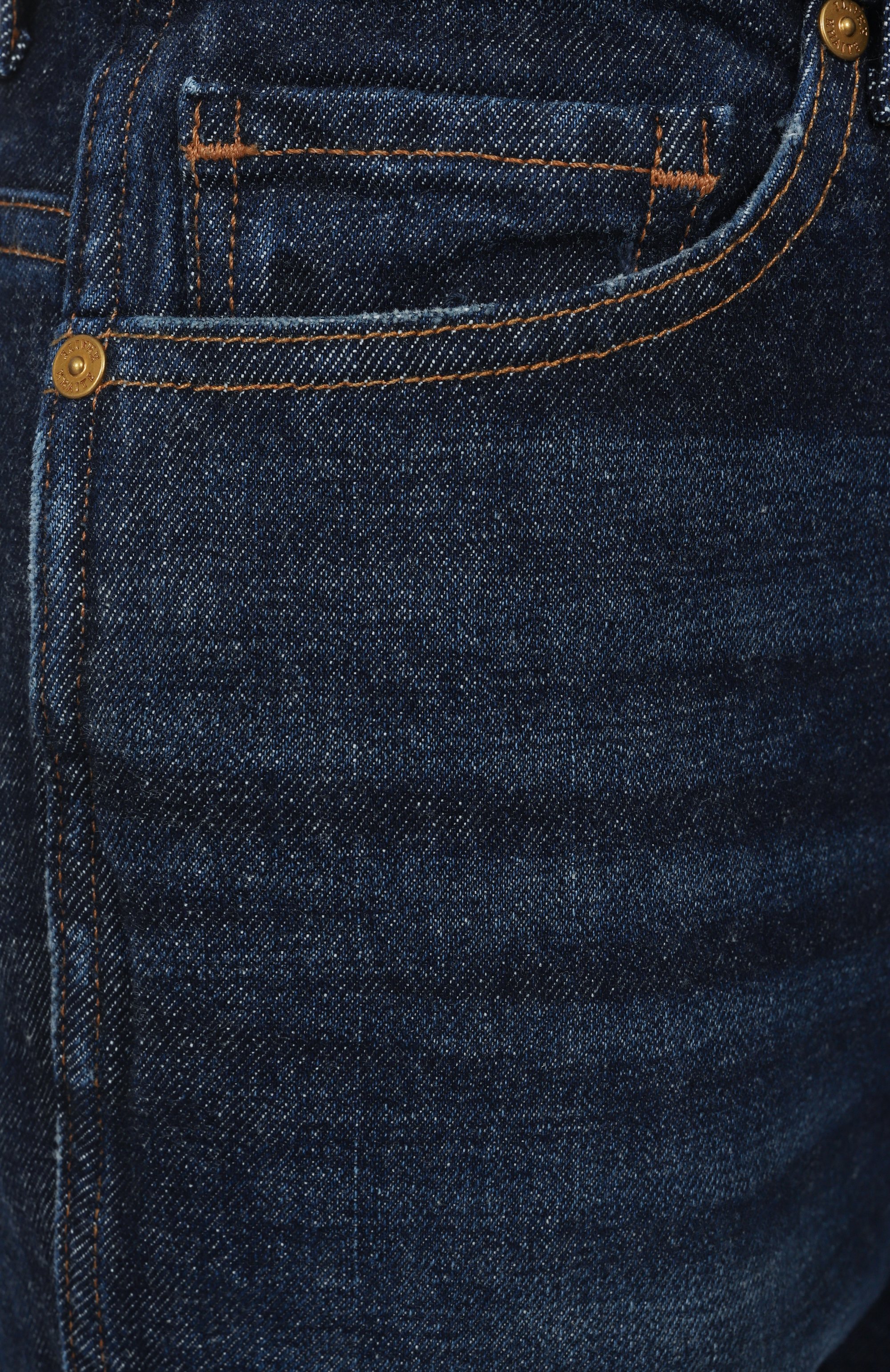 Джинсы KHAITE синего цвета по цене 69950 руб., арт. 1071916010/W916, фото 6 Джинсы KHAITE, арт. 1071916010/W916, фото 6