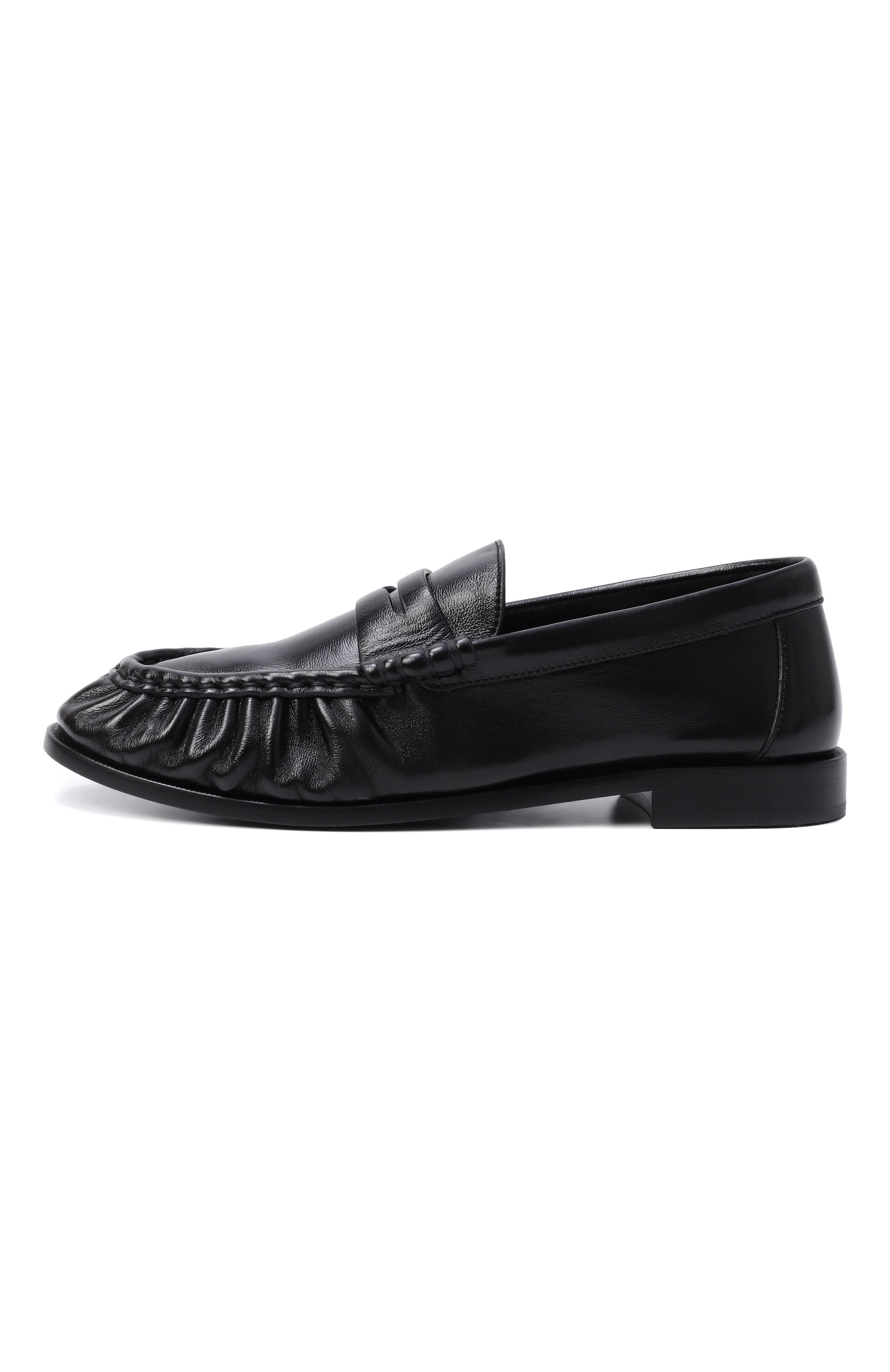 Кожаные пенни-лоферы le loafer SAINT LAURENT, арт. 766876/AA00K, фото 4