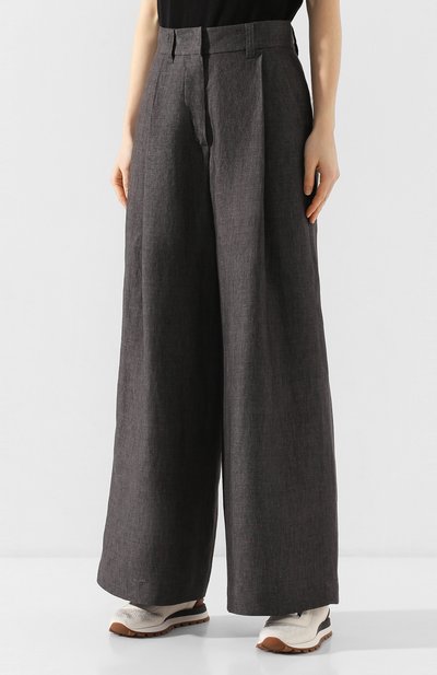 Льняные брюки BRUNELLO CUCINELLI, арт. MW430P7194, фото 3