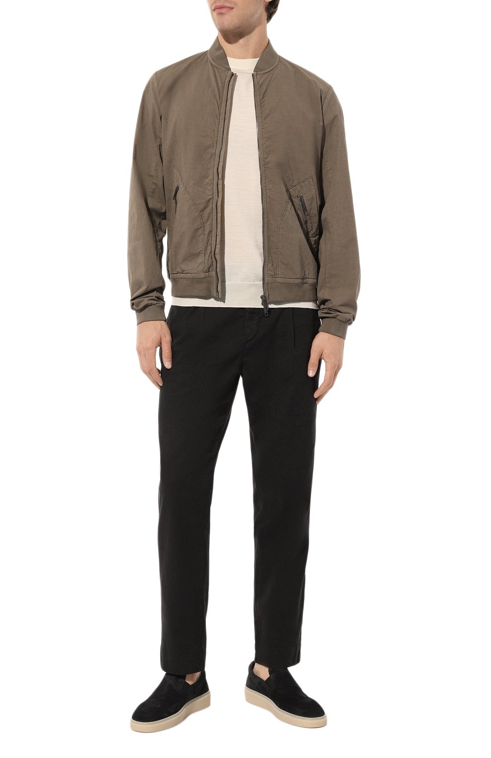 Хлопковый бомбер TRANSIT, арт. CFUTRTG163, фото 2