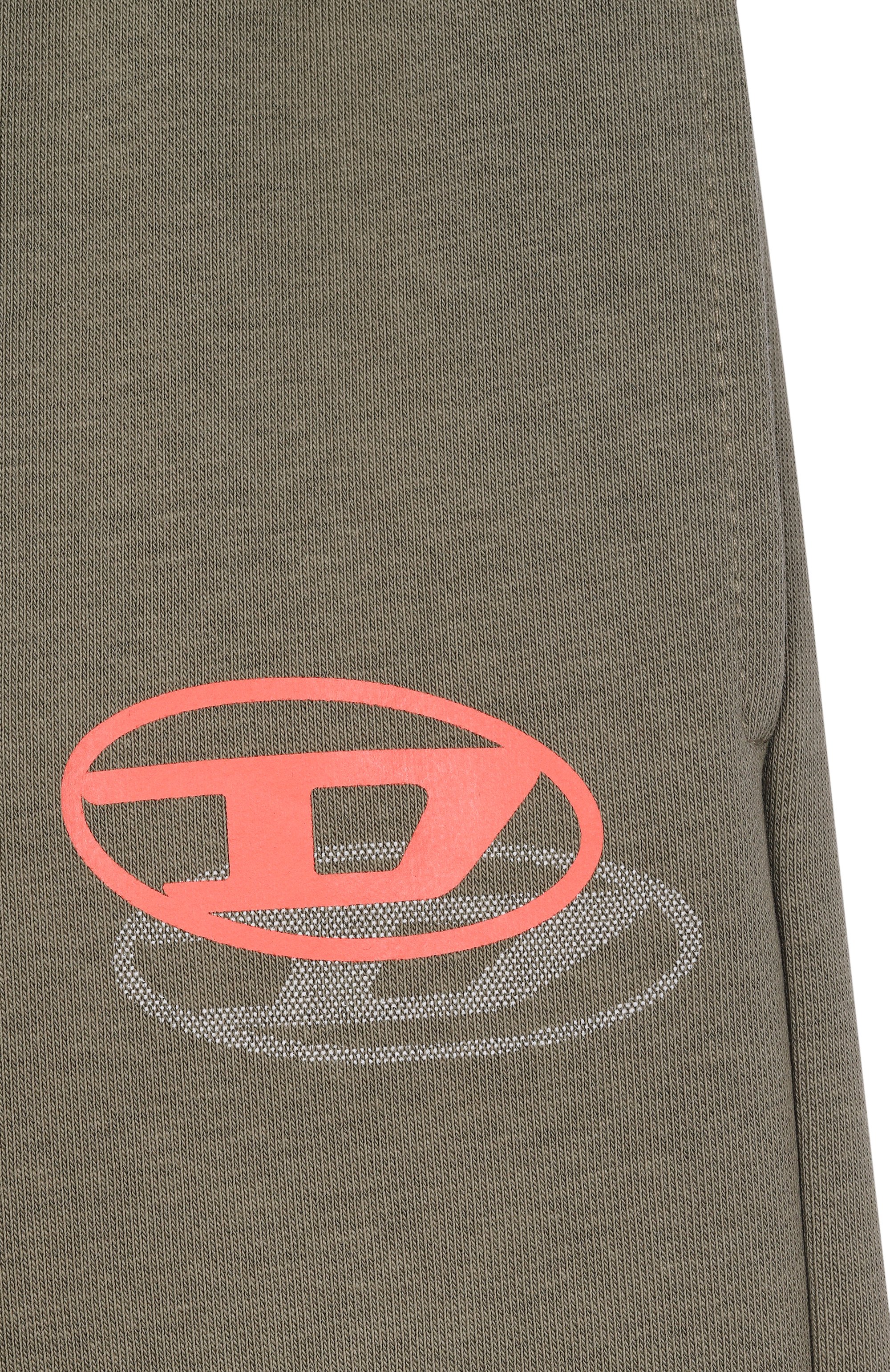 Хлопковые шорты DIESEL хаки цвета по цене 8470 руб., арт. J02683/KYAZ3, фото 3 Хлопковые шорты DIESEL, арт. J02683/KYAZ3, фото 3